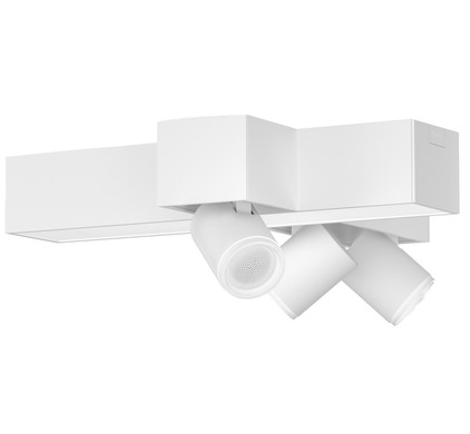Philips Hue Centris opbouwspot White & Color 3-lichts Wit - kruisvorm