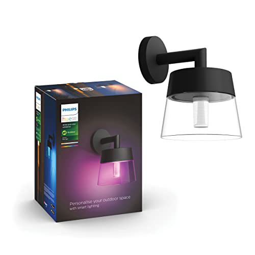 Philips Hue Attract muurlamp White and Color zwart