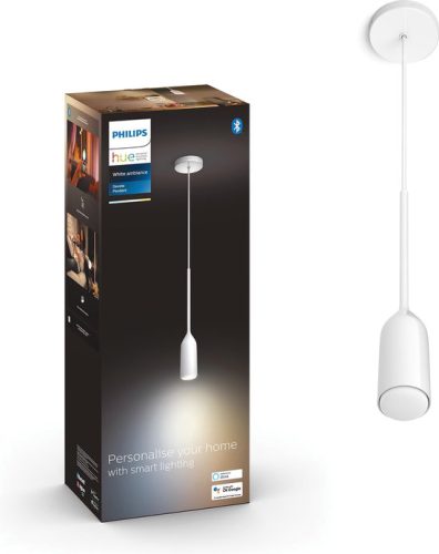 Philips Hue Devote hanglamp – White Ambiance – Wit – Bluetooth