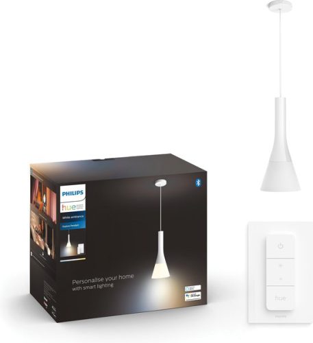 Philips Hue Explore hanglamp – warm tot koelwit licht – wit – 1 dimmer switch