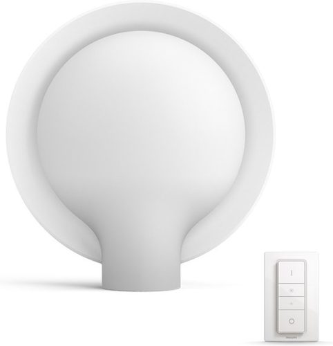 Philips Hue Felicity Tafellamp – White and Color Ambiance – E27 – Wit – 9,5W – Bluetooth – incl. Dimmer Switch
