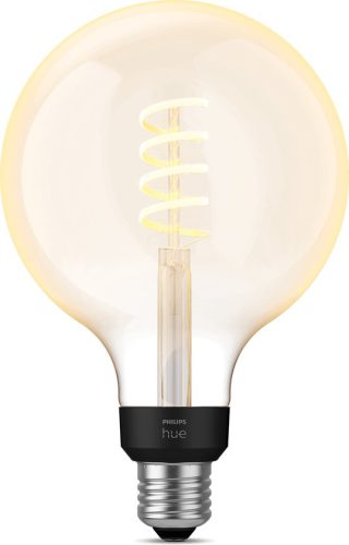 Philips Hue Filament Lichtbron E27 Globelamp G125 – warm tot koelwit licht – groot – 1-pack – Bluetooth