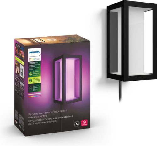 Philips Hue Impress muurlamp White and Color zwart smal