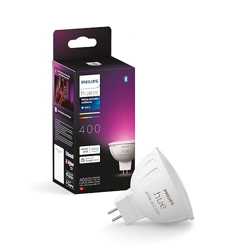 Philips Hue spot – wit en gekleurd licht – 1 pack – MR16