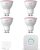 Philips Hue Starterspakket – White and Color Ambiance – GU10 – 4 lampen – Wall switch – Bridge