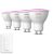 Philips Hue Uitbreidingspakket White and Color Ambiance GU10 – 4 Hue Lampen en Dimmer Switch – Wit en Gekleurd Licht – Dimbaar