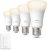 Philips Hue Uitbreidingspakket White E27 – 4 Hue Lampen en Dimmer Switch – Warm Wit Licht – Dimbaar