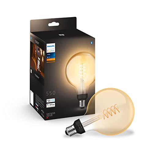 Philips Hue filament globelamp G125 – warmwit licht – 1-pack – E27