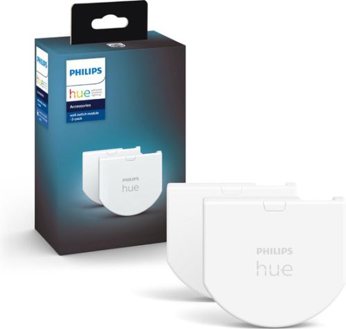 Philips Hue Wall Switch Module – Wandschakelaarmodule – Werkt met alle Hue Lampen – 2-Pack