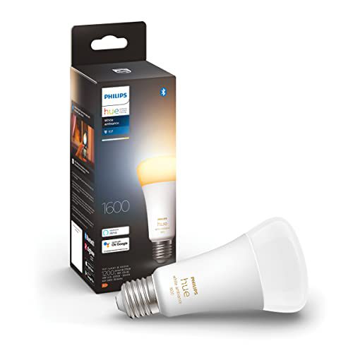 Philips Hue standaardlamp E27 Lichtbron – warm tot koelwitlicht – 1-pack – 1600lm – Bluetooth