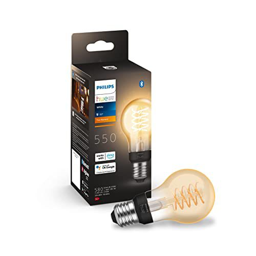 Philips Hue filament standaardlamp A60 – zachtwit licht – 1-pack – E27