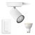 Philips myLiving Kosipo Opbouwspot Wit – 1 Lichtpunt – Spotjes Opbouw Incl. Philips Hue White Ambiance GU10 & Dimmer – Bluetooth