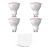 Philips Hue Uitbreidingspakket White and Color Ambiance GU10 – 4 Hue Lampen en Wall Switch – Wit en Gekleurd Licht – Dimbaar